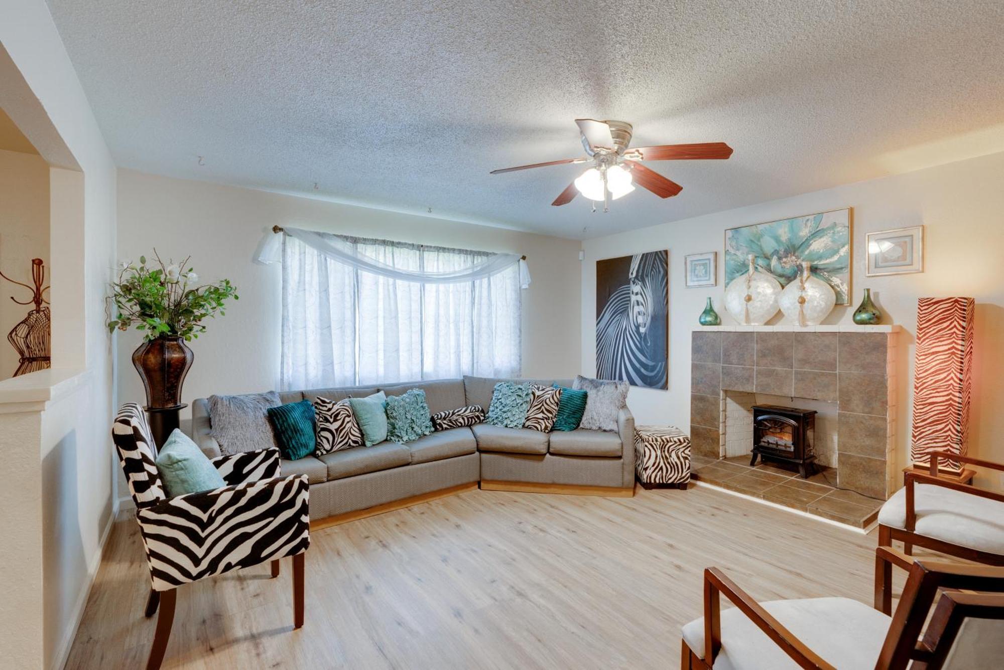 Breezy Fresno Home - Near Airport And Downtown Exterior foto